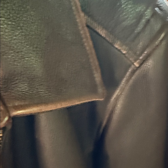 Sonoma Men's Rich Brown Leather Jacket - Picture 4 of 5